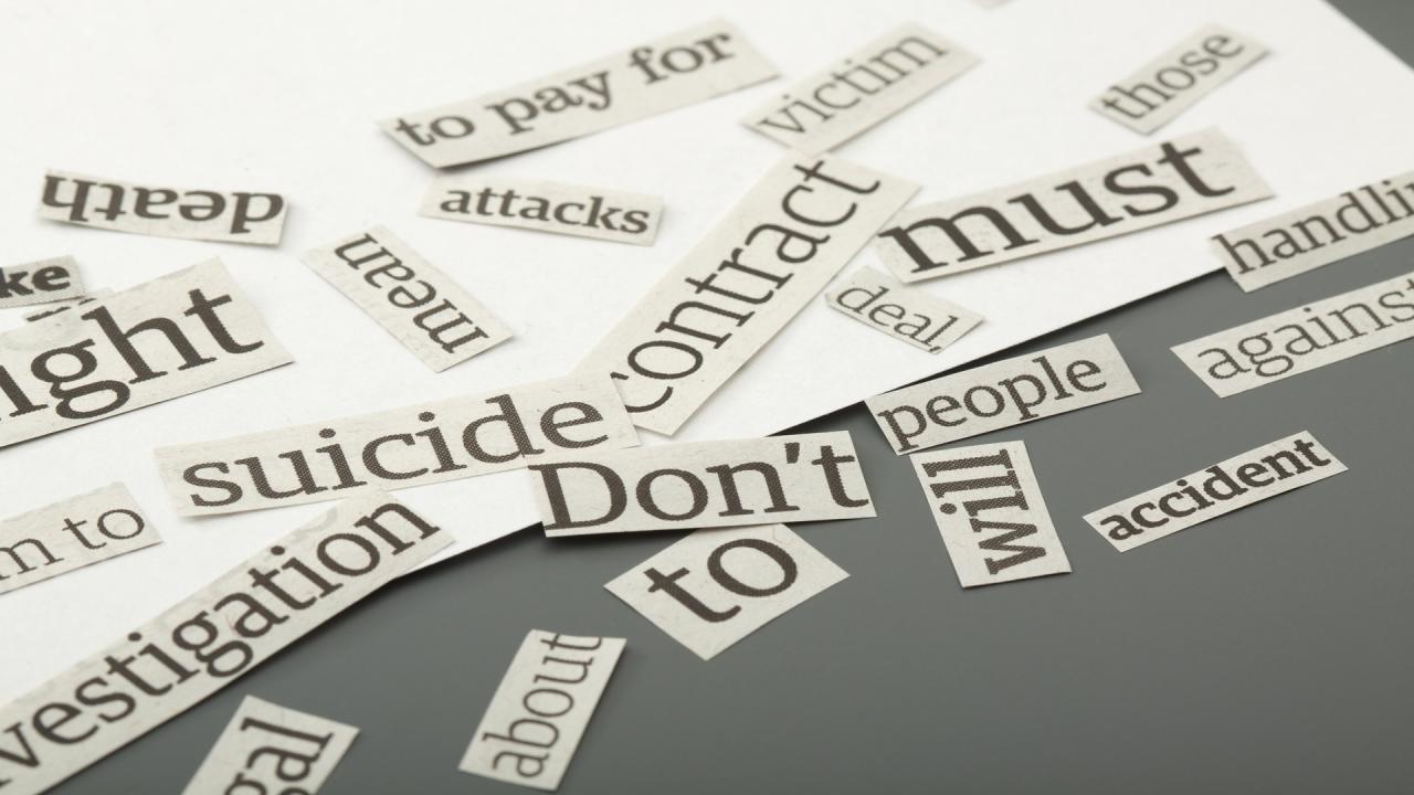 9 Things The Media Should Not Do When Reporting On Suicide | Dr. Phil